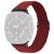 Ремінець Deexe Braided Strap для Samsung Galaxy Watch Ultra (47mm) - Black / Red: фото 1 з 7