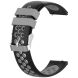 Ремешок Deexe Dot Color для часов с шириной крепления 18 мм - Black / Grey (324802BH). Фото 3 из 8