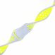 Ремінець Deexe Dot Color для Samsung Watch Active / Active 2 40mm / Active 2 44mm - Grey / Yellow (223104P). Фото 3 з 4