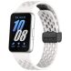 Ремінець Deexe Eclipse для Samsung Galaxy Fit 3 - White (349018W). Фото 1 з 7
