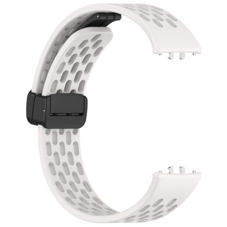 Ремінець Deexe Eclipse для Samsung Galaxy Fit 3 - White: фото 4 з 7