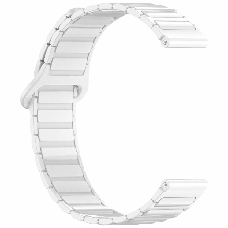 Ремешок Deexe Flexible Fit для часов с шириной крепления 20 мм - White: фото 4 из 9