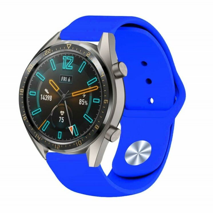 Ремешок Deexe Flexible Watch Band для Huawei Watch GT 2e - Baby Blue: фото 1 из 3