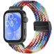Ремешок Deexe Knitted Strap для Huawei Watch Fit 3 / Fit 4 / Fit 4 Pro - Rainbow (357121RW). Фото 2 из 7