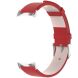 Ремешок Deexe Leather Strip для Xiaomi Mi Smart Band 8 / 9 - Red (326039R). Фото 4 из 6