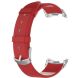 Ремешок Deexe Leather Strip для Xiaomi Mi Smart Band 8 / 9 - Red (326039R). Фото 3 из 6