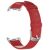 Ремешок Deexe Leather Strip для Xiaomi Mi Smart Band 8 / 9 - Red: фото 1 из 6