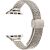 Ремінець Deexe Milanese Band для Apple Watch 42 (Series 10) / 41 / 40 / SE 40 / 38 - Starlight: фото 1 з 6