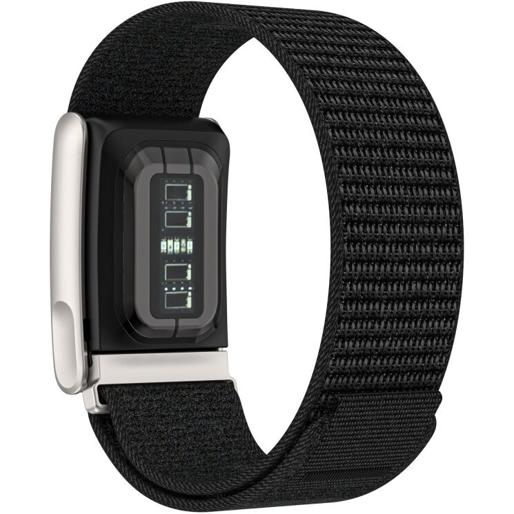 Ремешок Deexe Nylon Loop для WHOOP MG - Black: фото 2 из 7