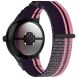 Ремешок Deexe Nylon Strap для Google Pixel Watch 3 (45mm) - Pink / Purple (380702PV). Фото 1 из 6