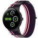 Ремешок Deexe Nylon Strap для Google Pixel Watch 3 (45mm) - Pink / Purple (380702PV). Фото 2 из 6