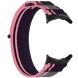 Ремешок Deexe Nylon Strap для Google Pixel Watch 3 (45mm) - Pink / Purple (380702PV). Фото 3 из 6