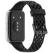 Ремешок Deexe Ocean Strap для Huawei Band 11 Pro / Band 11 - Black (410604B). Фото 1 из 9