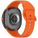 Ремешок Deexe Silicone Band для Samsung Galaxy Watch 8 (40/44mm) / 8 Classic - Orange (384190O). Фото 1 из 7