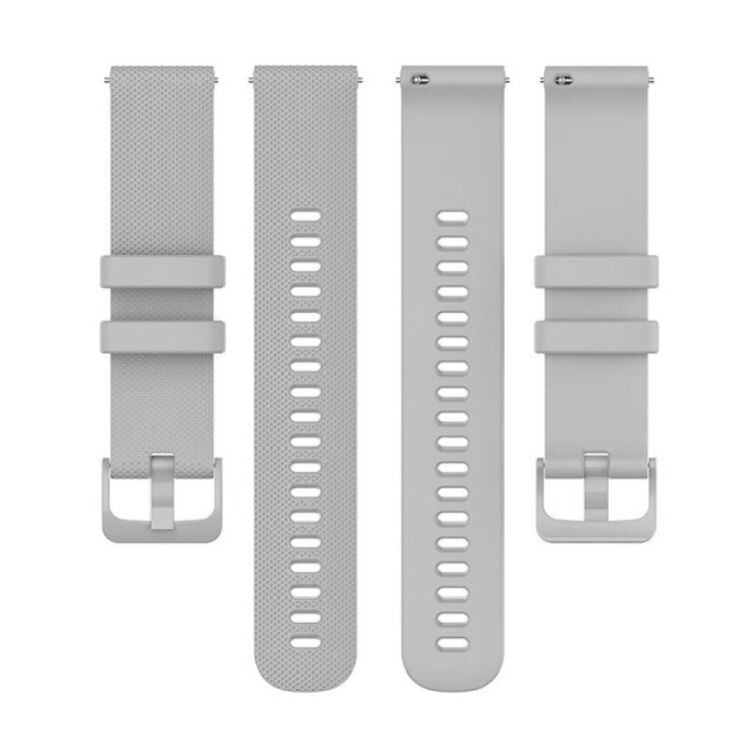 Ремешок Deexe Silicone Watchband для Huawei Watch GT 3 (46mm) - Grey: фото 5 из 8