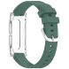 Ремінець Deexe Soft Silicone для Google Fitbit Air - Dark Green (258001DG). Фото 3 з 9