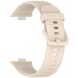 Ремешок Deexe Soft Silicone для Huawei Watch Fit 3 - Ivory White (357103IW). Фото 2 из 7