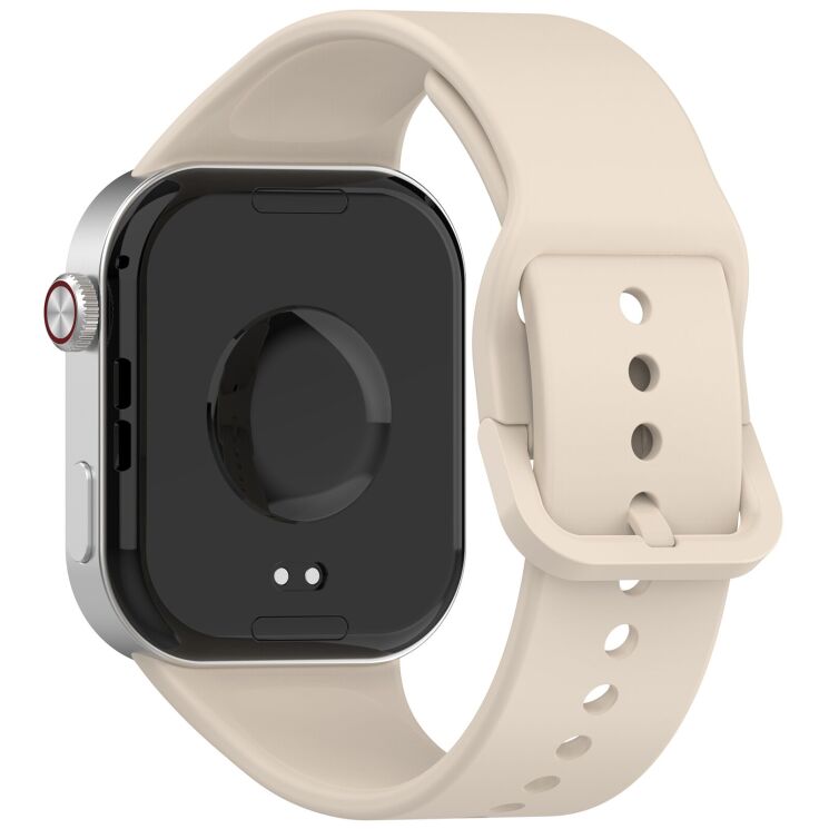 Ремешок Deexe Soft Silicone для Xiaomi Redmi Watch 6 - Starlight: фото 1 из 12