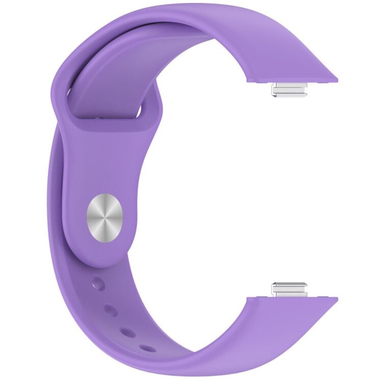 Ремешок Deexe Soft Touch для Huawei Watch Fit 3 - Lilac Purple (357118V) Ремешок Deexe Soft Touch для Huawei Watch Fit 3 - Lilac Purple: фото 3 из 7
