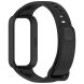 Ремешок Deexe Soft Touch для Xiaomi Mi Smart Band 9 Active / Redmi Band 3 - Black (372400B). Фото 3 из 12