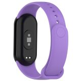 Ремінець Deexe Soft Touch для Xiaomi Mi Smart Band 8 / 9 - Purple (326001V)
