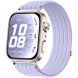 Ремешок Deexe Soft Weave для Huawei Watch Fit 4 Pro / Fit 4 / Fit 3 - Purple (382908V). Фото 2 из 5