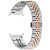 Ремешок Deexe Stainless Steel QuickFit для Samsung Galaxy Watch Ultra (2025) - Silver / Rose Gold: фото 1 из 7