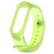 Ремешок Deexe Translucent Strap для Xiaomi Mi Band 5 / 6 - Transparent Green (229525G). Фото 2 из 4