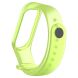 Ремешок Deexe Translucent Strap для Xiaomi Mi Band 5 / 6 - Transparent Green (229525G). Фото 1 из 4