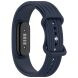 Ремінець для годинника Reframe Texture Wave для Google Fitbit Air - Dark Blue (258008DB). Фото 3 з 9