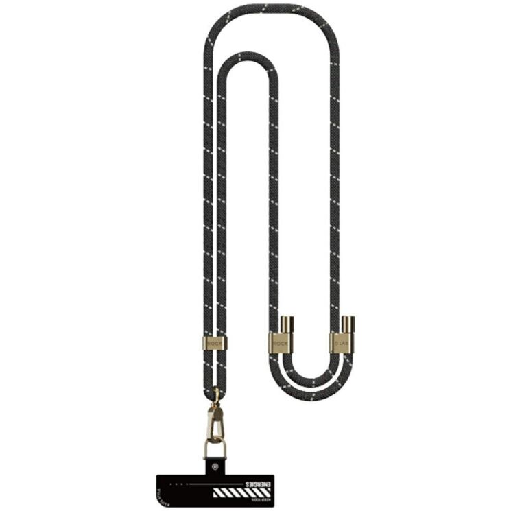 Ремінець для смартфона ROCK Crossway Loop - Black: фото 1 з 13