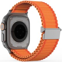 Ремешок DUX DUCIS YC Series для Apple Watch 42 / 44 / SE 44 / 45 / Ultra / Ultra 2 (49mm) - Orange: фото 1 из 9