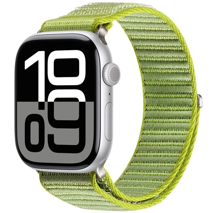 Ремешок DUX DUCIS YE Series для Apple Watch 42 (Series 10) / 41 / 40 / SE 40 / 38 - Green: фото 1 из 12