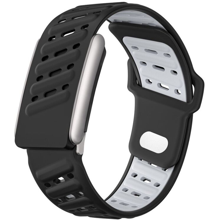 Ремінець Reframe Double Color для WHOOP 5.0 - Black / Grey: фото 1 з 4