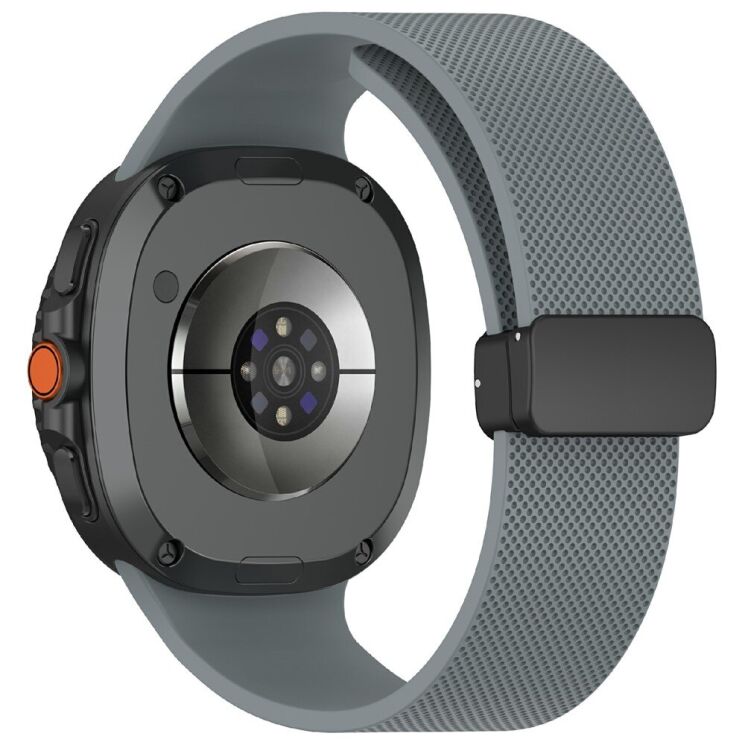 Ремінець Reframe Magnetic Loop для Samsung Galaxy Watch 8 (40/44mm) / 8 Classic - Dark Grey (384118DH) Ремінець Reframe Magnetic Loop для Samsung Galaxy Watch 8 (40/44mm) / 8 Classic - Dark Grey: фото 1 з 7