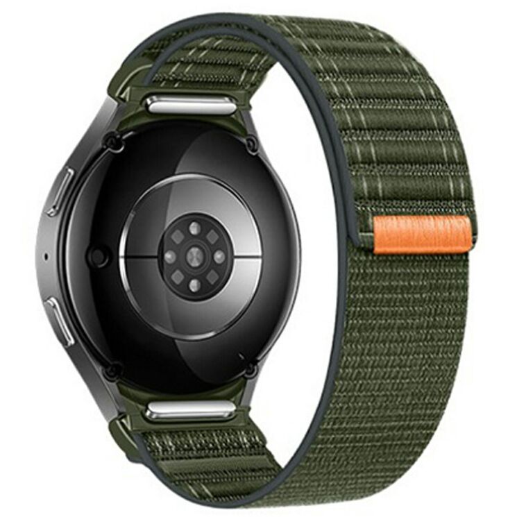 Ремінець Reframe Sprint для Samsung Galaxy Watch 4 / 4 Classic / 5 / 5 Pro / 6 / 6 Classic / 7 / FE - Army Green: фото 1 з 18