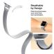 Ремінець Spigen WBM4 Band для Apple Watch 42 (Series 10/11) / 41 / 40 / SE 40 / 38 (AMP10498) - Silver (345160S). Фото 7 з 9
