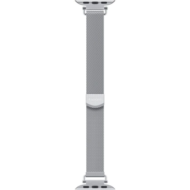 Ремінець Spigen WBM4 Band для Apple Watch 42 (Series 10/11) / 41 / 40 / SE 40 / 38 (AMP10498) - Silver: фото 4 з 9