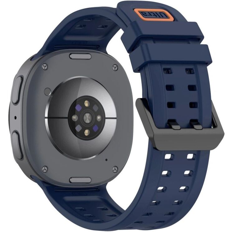 Ремешок Tech-Protect Silicone Air для Samsung Galaxy Watch 9 (40/44mm) / 8 (40/44mm) / 8 Classic - Navy Blue: фото 2 из 5