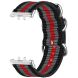 Ремінець UniCase Nylon Braslet для Samsung Galaxy Fit 3 - Black / Grey / Red / Grey / Black (349006D). Фото 5 з 6