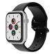 Ремінець UniCase Silicone Band для Apple Watch 46 / 45 / 44 / SE 44 / 42 (Series 1-3) / Ultra / Ultra 2 / Ultra 3 - Black (251874B). Фото 2 з 7