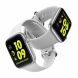 Ремешок UniCase Silicone Strap для Apple Watch 46 / 45 / 44 / SE 44 / 42 (Series 1-3) / Ultra / Ultra 2 - White (251309W). Фото 5 из 7