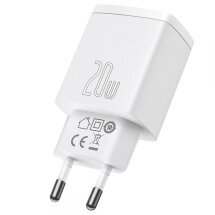 Сетевое зарядное устройство Baseus Compact Quick Charger (20W) CCXJ-B02 - White: фото 1 из 22