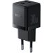 Сетевое зарядное устройство Baseus Palm C+U (30W) + кабель Type-C to Type-C (P1011160A113-01) - Black (960182B). Фото 5 из 19