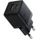 Сетевое зарядное устройство Baseus Palm C+U (30W) + кабель Type-C to Type-C (P1011160A113-01) - Black (960182B). Фото 3 из 19