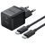 Сетевое зарядное устройство Baseus Palm C+U (30W) + кабель Type-C to Type-C (P1011160A113-01) - Black: фото 1 из 19