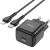 Сетевое зарядное устройство Hoco N32 Glory PD30W + кабель Type-C to Lightning - Black: фото 1 из 6