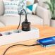 Сетевое зарядное устройство Hoco N32 Glory PD30W + кабель Type-C to Lightning - Black (960130B). Фото 6 из 6