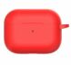 Силіконовий чохол Deexe Silicone Case для Apple AirPods Pro - Red (263201R). Фото 2 з 6