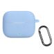 Силиконовый чехол Deexe Silicone Case (FH) для OPPO Enco Buds 3 Pro - Sky Blue (382000SL). Фото 1 из 8
